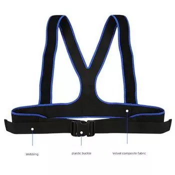 Предотвращение падения инвалидной коляски Ремень безопасности Плечевые ремни Повязка для кормления Для пожилых пациентов Поддерживающий жилет 1 PCS