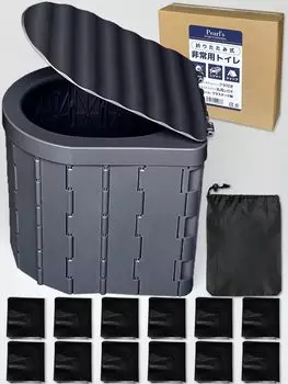 Предотвращение стихийных бедствий Аварийный простой туалет Аварийный портативный туалет Товары для предотвращения стихийных бедствий Можно использовать во время кемпинга или в пробках на дорогах