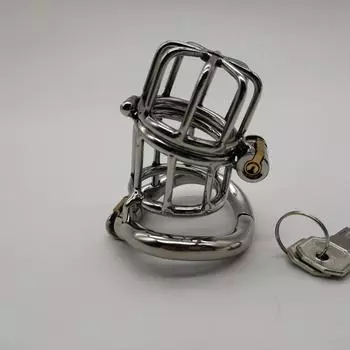 Предотвратите внебрачный секс, эргономичный замок верности из нержавеющей стали, мужское устройство целомудрия, клетка для члена, замок для кольца пениса, пояс верности, M141 40mm ring