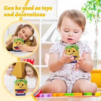 Представляем вам вязанных вручную маленьких кукол! Перемены, перемены, перемены! Я стану очень милой малышкой и буду счастлива с тобой каждый день! One Size