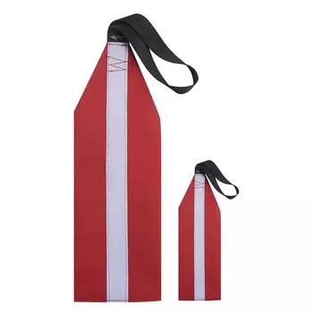 Предупреждающий флаг со светоотражающей полосой, шнурок, наружный знак, флаги, оборудование для обеспечения безопасности # Small