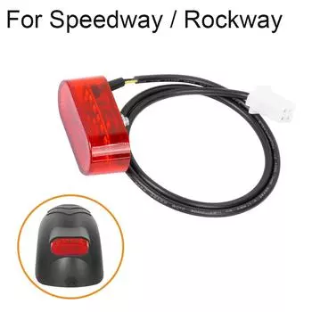 Предупреждающий световой сигнал безопасности, детали стоп-сигнала, электрический скутер для Speedway/Rockway/двойного кроссовера, задние задние фонари красный