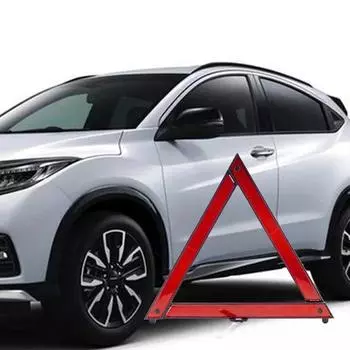 Предупреждающий знак об опасности для автомобиля, складной треугольный аварийный инструмент, светоотражающий треугольник, стоп-сигнал для ночных дорог, штатив красный