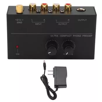 Предусилитель предусилителя Phono Preamp Компактные предусилители сигнала фонографа
