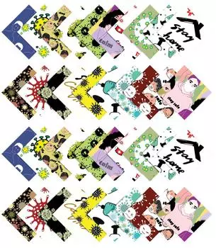 Предварительно вырезанная 5-дюймовая хлопчатобумажная ткань с принтом Soimoi, набор для квилтинга с квадратами, очаровательный набор, лоскутное шитье своими руками 5x5 разноцветный