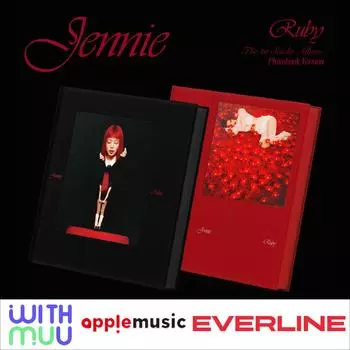 Предварительный заказ 1-го студийного альбома JENNIE RUBY Standard ver. И МАГАЗИН ПОБ WITHMUU POB