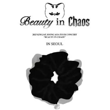 Предварительный заказ 2025 KIM JAE JOONG ASIA Tour Concert BEAUTY IN CHAOS Character Scrunchie