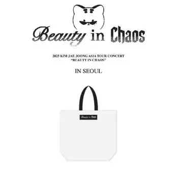Предварительный заказ 2025 KIM JAE JOONG ASIA Tour Concert BEAUTY IN CHAOS многоразовая сумка