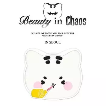 Предварительный заказ 2025 KIM JAE JOONG ASIA Tour Concert BEAUTY IN CHAOS Character Coaster
