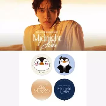 Предварительный заказ 2025 Lee Junho Fan Con Midnight Sun Light Stick Name Sheet Random 1ea