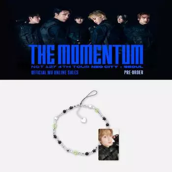 Предварительный заказ 2025 NCT 127 4th Tour NEO CITY Seoul The Momentum Beads Strap Set JOHNNY
