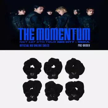 Предварительный заказ 2025 NCT 127 4th Tour NEO CITY Seoul The Momentum Scrunchie JOHNNY