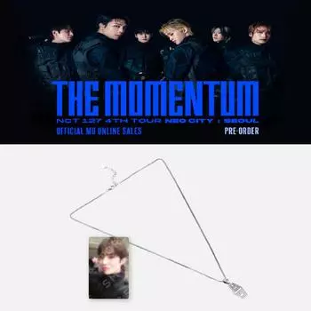 Предварительный заказ 2025 NCT 127 4th Tour NEO CITY Seoul The Momentum ожерелье Set JOHNNY