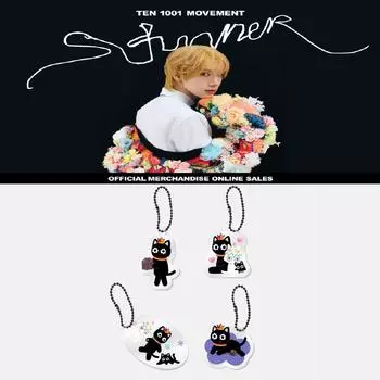 Предварительный заказ 2025 TEN Concert 1001 MOVEMENT STUNNER акриловый брелок Random 1ea