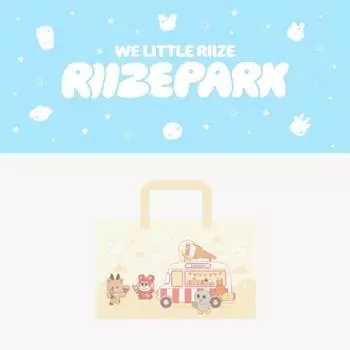 Предварительный заказ 2025 WE LITTLE RIIZE RIIZE PARK брезентовая сумка