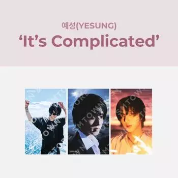 Предварительный заказ 2025 YESUNG Концерт It s Complicated Фотонабор 4X6