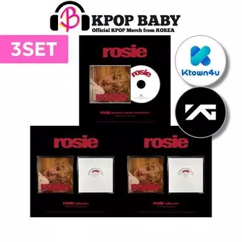[Предварительный заказ] (3 компл.) ROS первый студийный альбом rosie NO POB