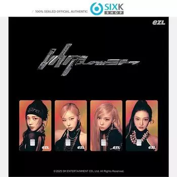 [Предварительный заказ] aespa Whiplash EZL голограмма Транспортная карта KARINA