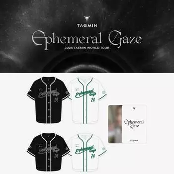 Предварительный заказ бейсбольной майки Ephemeral Gaze 2024 TAEMIN World Tour