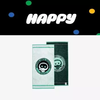 Набор полотенец BTS Jin HAPPY Wootteo