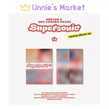 [Предварительный заказ] fromis_9 - Supersonic weverse альбомы вер.. + Бесплатный подарок Weverse Albums ver.