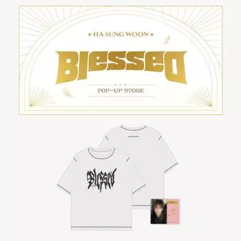 Предварительный заказ футболки Blessed POP-MD 8th Mini Album от HA SUNG WOON