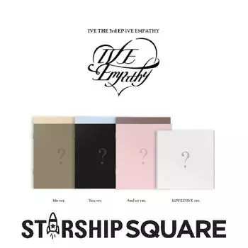 Предварительный заказ IVE 3-й мини-альбом IVE EMPATHY Standard SET + LOVED IVE ver. И ЗВЕЗДНЫЙ КОРАБЛЬ