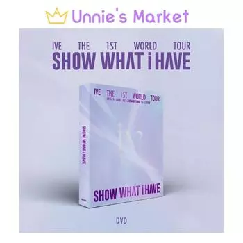 [Предварительный заказ] IVE The 1st World Tour Show What I Have DVD + Бесплатный подарок
