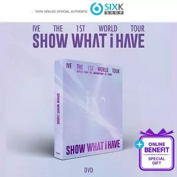[Предварительный заказ] IVE The 1st World Tour SHOW WHAT I HAVE ДВД (+Онлайн-выгода)