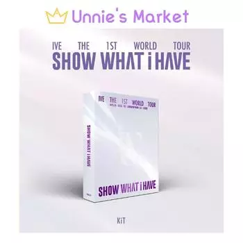 [Предварительный заказ] IVE The 1st World Tour Show What I Have KiT Видео + Бесплатный подарок