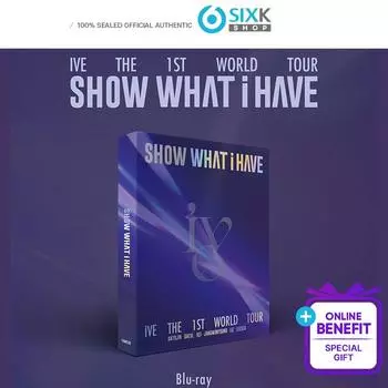 [Предварительный заказ] IVE The 1st World Tour SHOW WHAT I HAVE Blu-ray (+Онлайн-выгода)