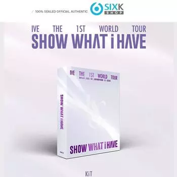 [Предварительный заказ] IVE The 1st World Tour SHOW WHAT I HAVE НАБОР