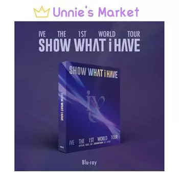 [Предварительный заказ] IVE The 1st World Tour Show What I Have Blu-ray + Бесплатный подарок