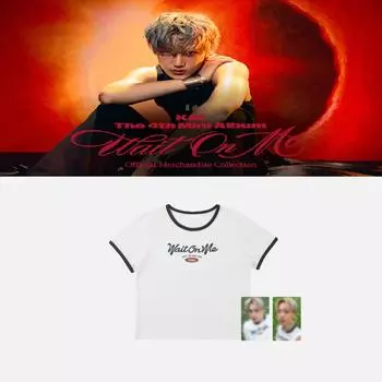 Предварительный заказ KAI 4th Mini Album Wait On Me Crop Ringer T-shirt Set