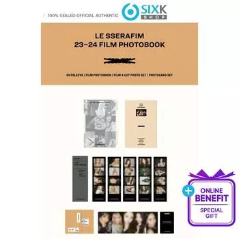 [Предварительный заказ] LE SSERAFIM [23-24 ФИЛЬМ ФОТОКНИГА] (Онлайн-преимущество)
