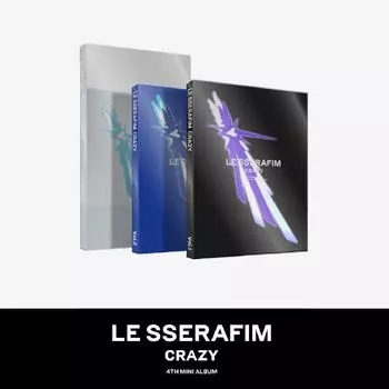 LE SSERAFIM 4-й мини-альбом CRAZY Standard ver. Random ver.