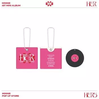 Предварительный заказ MINNIE 1-й мини-альбом HER Official MD Mini LP Key Ring