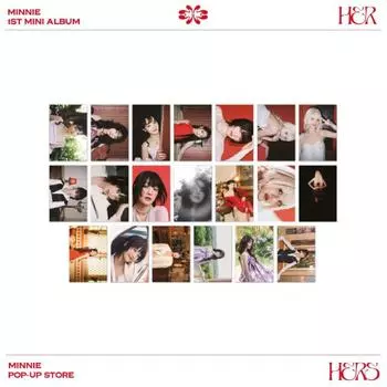 Предварительный заказ MINNIE 1-й мини-альбом HER Official MD Printed Photo 01