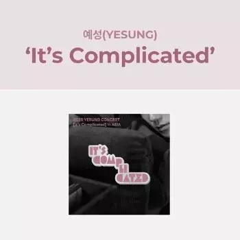 Предварительный заказ на концерт YESUNG 2025 It s Complicated Badge