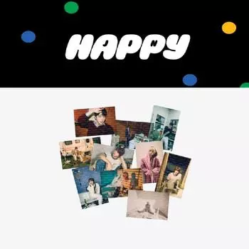 Предварительный заказ напечатанной фотографии BTS Jin HAPPY Journey 01