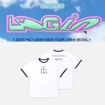 Предварительный заказ NCT WISH ASIA TOUR LOG в футболке