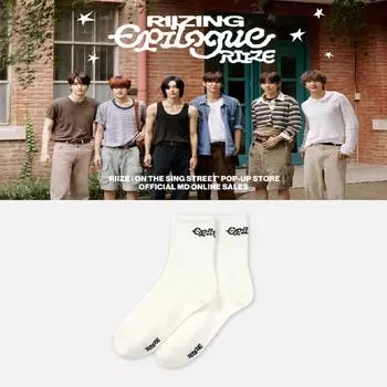 Носки в стиле pop-up store RIIZE ON THE SING STREET