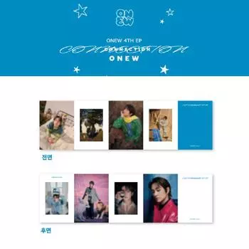 Предварительный заказ ONEW CONNECTION POP-UP Аккордеонная открытка