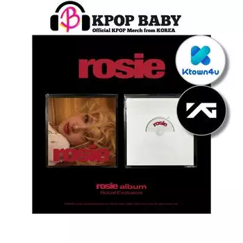 [Предварительный заказ] РОЗОВОЕ (Эксклюзив для розничной торговли) первый студийный альбом Рози (POB) NO POB