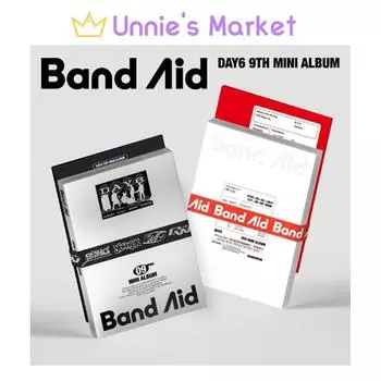 [Предварительный заказ/САЙТ POB] DAY6 - Band Aid 9th Mini Album + Бесплатный подарок NO POB_Random ver.