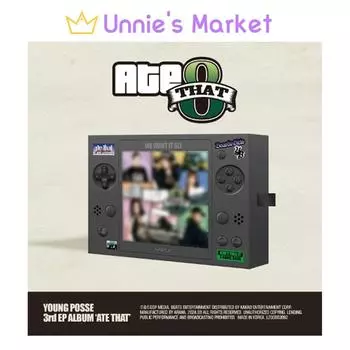 [Предварительный заказ/САЙТ POB] YOUNG POSSE [ATE THAT] 3-й мини-альбом + Бесплатный подарок NO POB(Album Only)