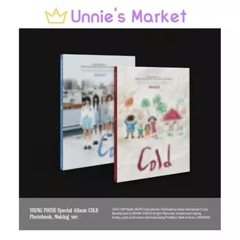 [Предварительный заказ/САЙТ POB] YOUNG POSSE [COLD] Специальный альбом (Фотокнига ver. / Изготовление версии.) + Бесплатный подарок NO POB_PHOTOBOOK VER.