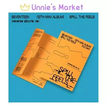 [Предварительный заказ] SEVENTEEN - Spill The Feels 12-й мини-альбом Weverse Albums ver. + Бесплатный подарок Weverse Albums ver.