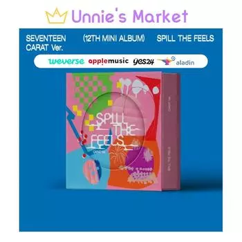 [Предварительный заказ] SEVENTEEN - Spill The Feels Carat Ver. + Бесплатный подарок NO POB_Random 1ea