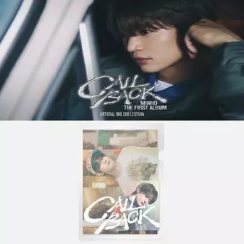 Предварительный заказ SHINee MINHO CALL BACK Postcard + Hologram Photo Card Set